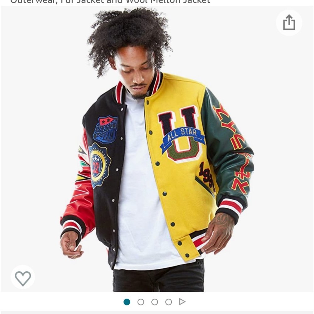 SMOKE RISE Unisex All Star Varsity Jacket Hipster Urban NYC Utility